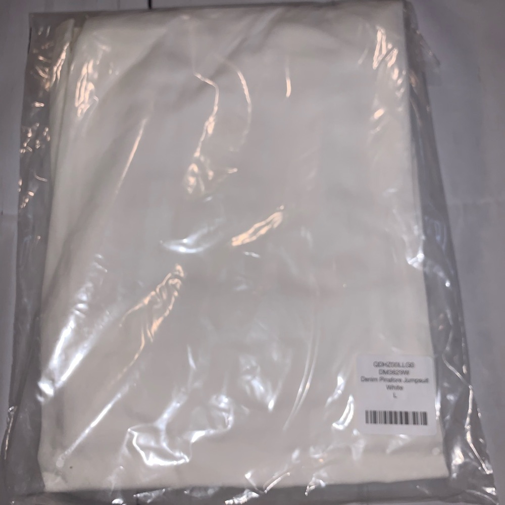 American Apparel White Overalls/Jumpsuit - Picture 2 of 6